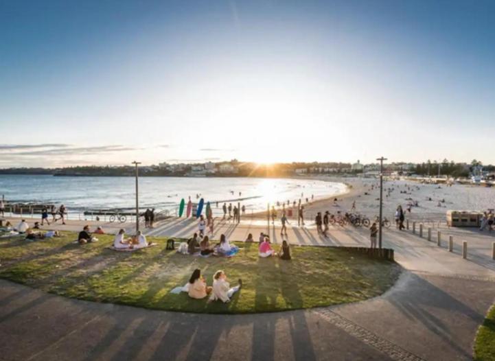 Location At Bondi Beach, On The Beach!